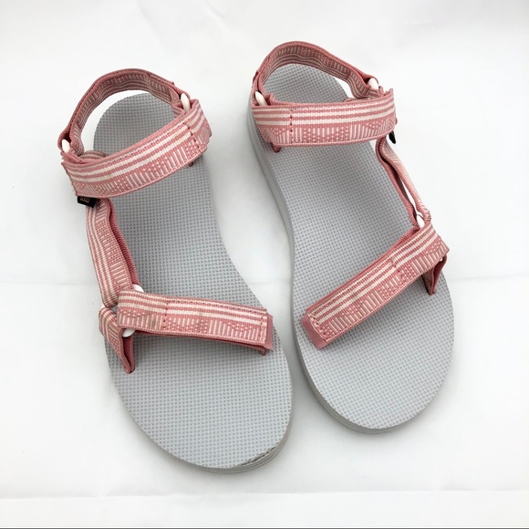 light pink tevas